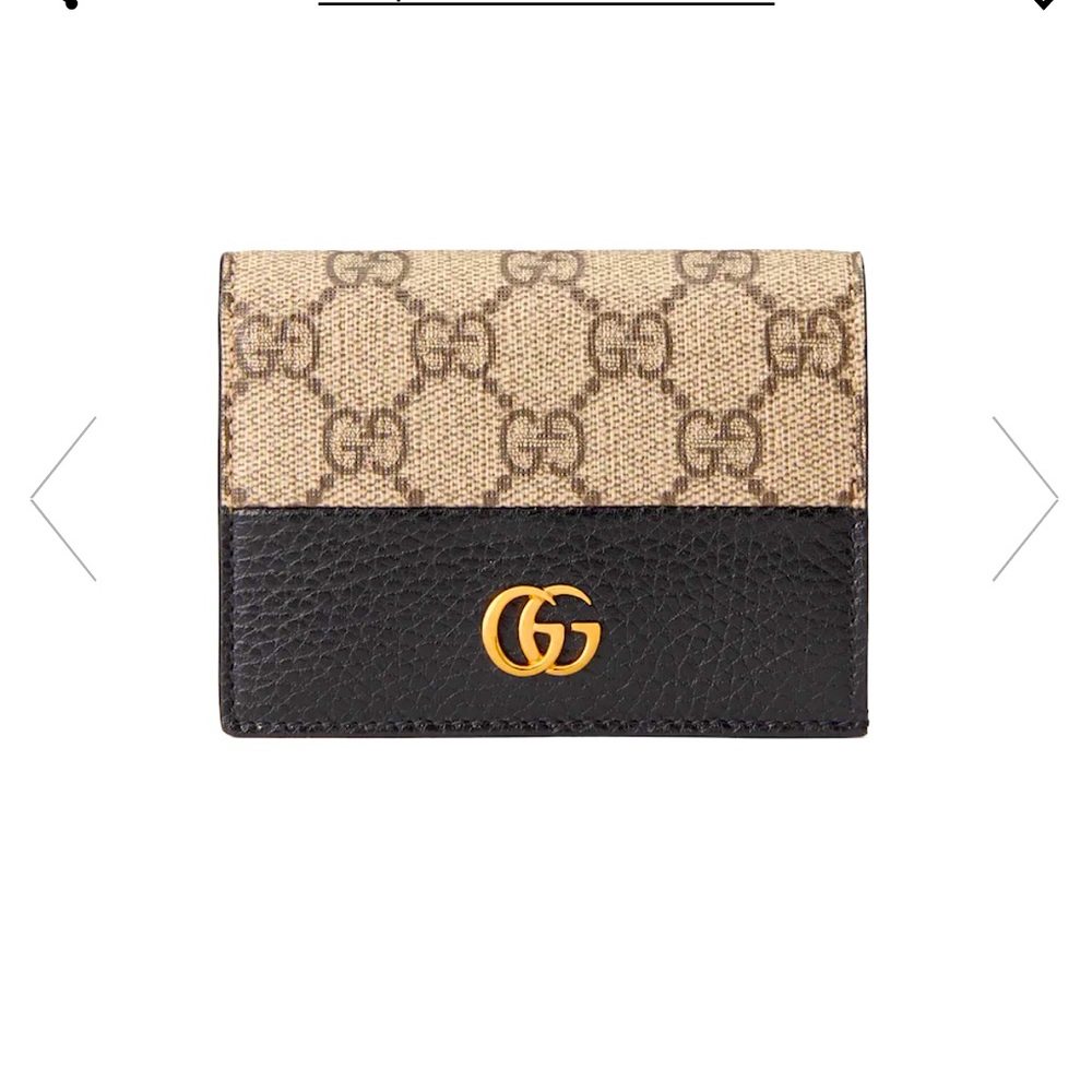 GG Marmont Card Case Wallet